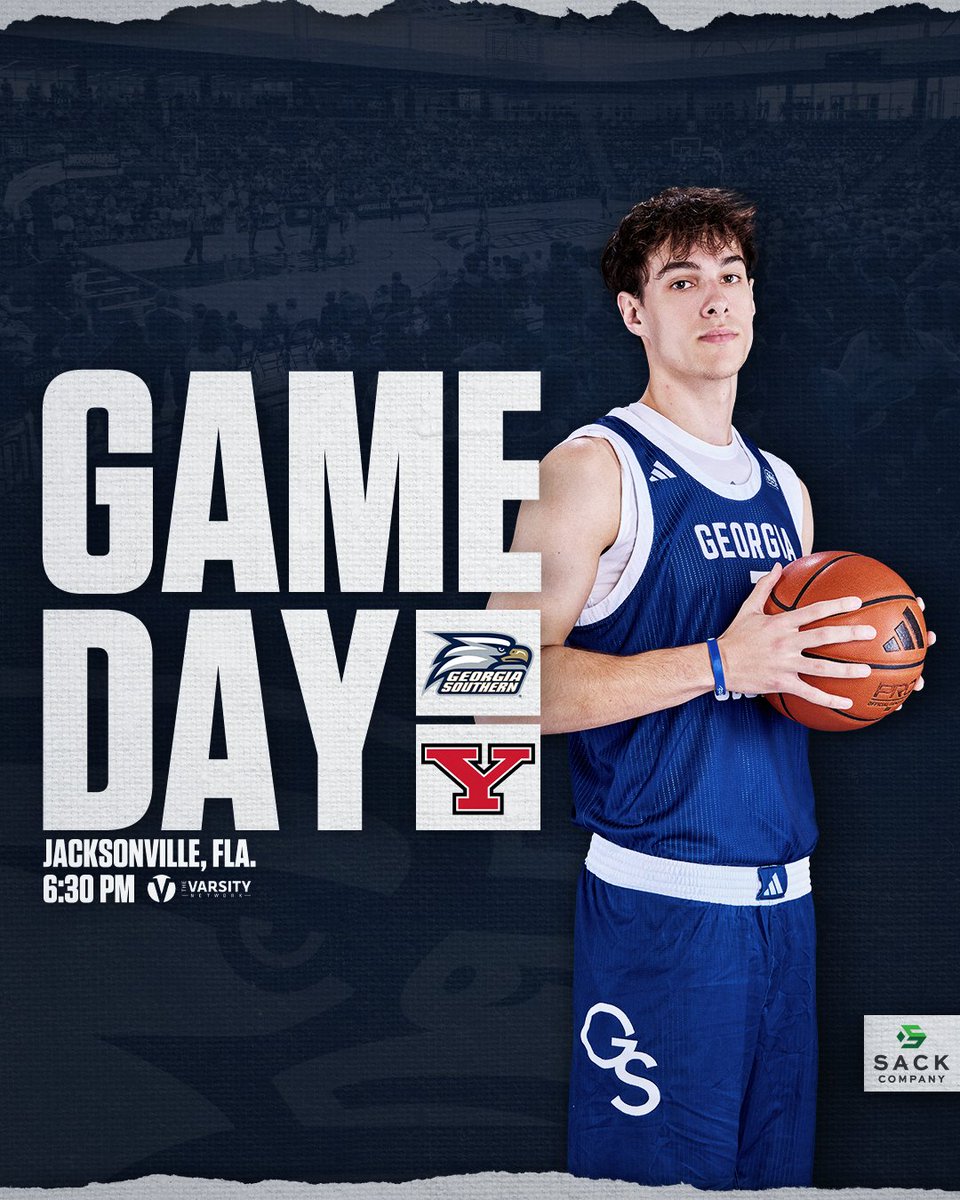 Another test. Another opportunity. 💼

🆚 Youngstown State
⏰ 6:30 PM
💻 PTB Live
🎙️ Varsity Network
📈 bit.ly/4o9OQqn

#HailSouthern