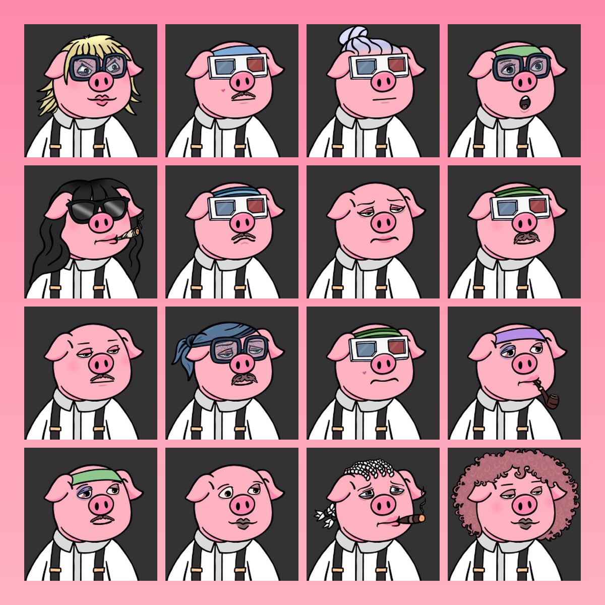 punkartonline's tweet image. Follow @PigProtocol for more multichain Pigs