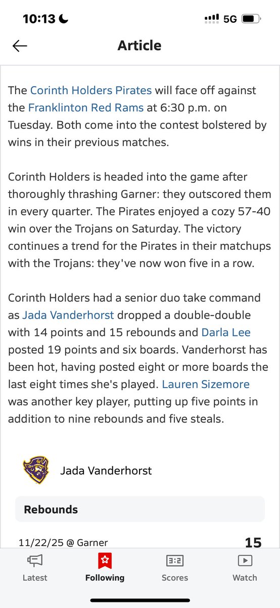 Blessed to keep grinding. Double-double last game &amp; locked in for the rest of the season. 🤝🏽🏀
#RecruitMe #WBB #ClassOf2026