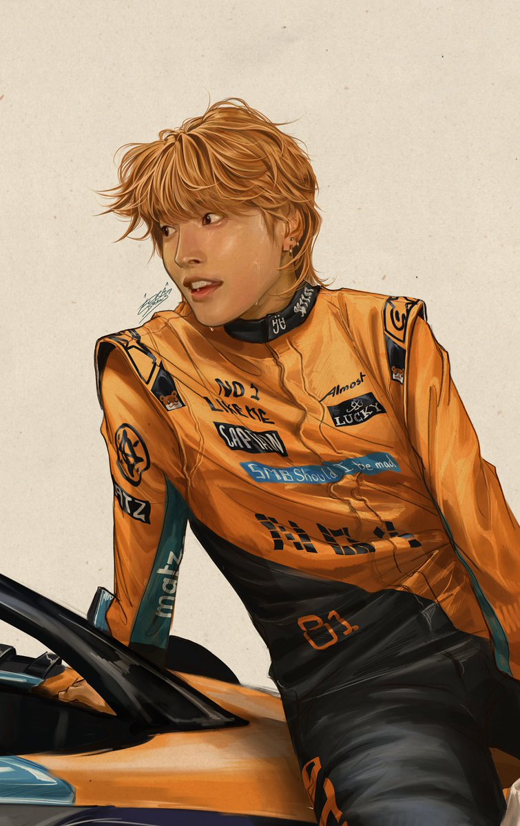 No.1 🏆 
🏎️💨💨💨💨💨💨

#ATEEZfanart #홍중 #HONGJOONG #에이티즈 #ATEEZ #F1