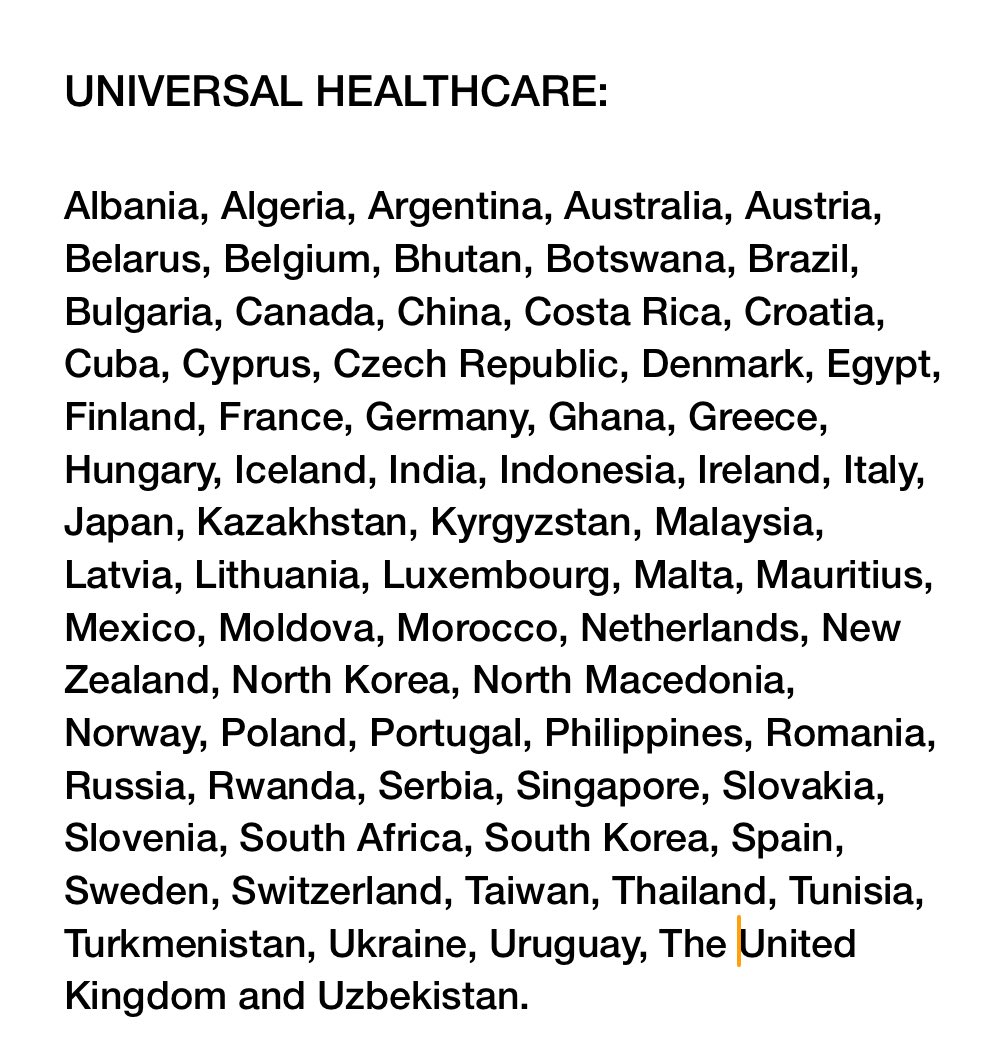 hercAICN's tweet image. Thank you!

When you become President please convince your Dem Congress to immediately institute #UniversalHealthcare just like the kind used by all the other wealthy countries.

That way if my daughter’s cancer comes back we won’t lose our home to medical debt. 

#MedicareForAll