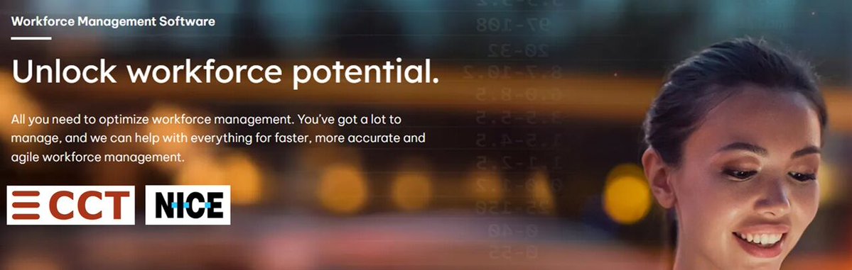 CCTSolutions's tweet image. The best prerequisite for a successful company: A successful team.
Powerful tools empower your workforce to delight customers and build lasting loyalty through great service. Nice &amp;amp; CCT Solutions show how it&apos;s done. The leading AI platform for customer experience (CX). Generate…