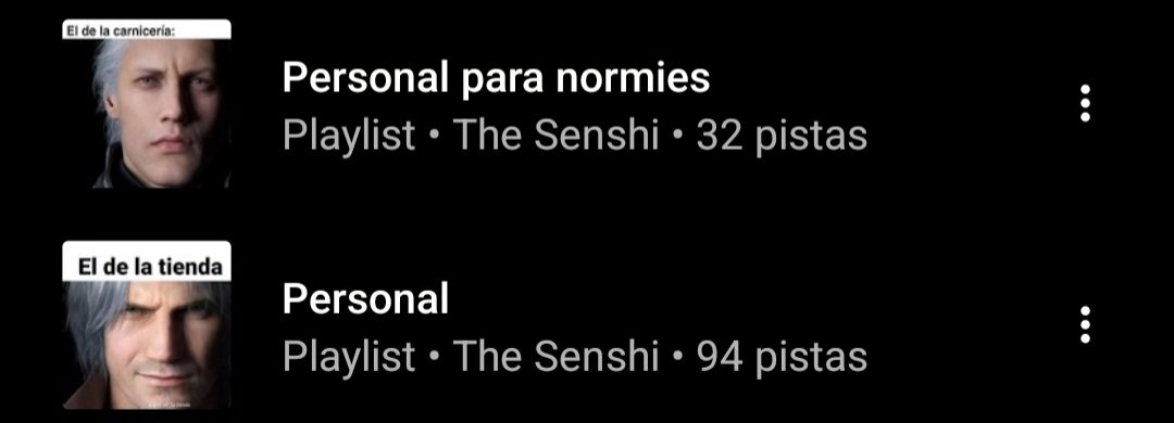 Me hice dos playlist en YT Music dependiendo de mi acompañante en el carro:

- Personal: Mi pareja y amigos cercanos que compartan mis gustos.

- Personal para normies: El resto.