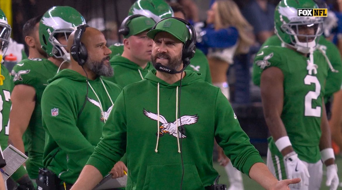 PhilaFanCentral's tweet image. This loss is going to be the worst of a lot of gut-wrenching losses at Jerry world.

This might be worse than the 2018 loss with “no clear recovery” and the Amari Cooper overtime tipped-ball TD.

You were up 21 to freaking 0 and didn’t score again.