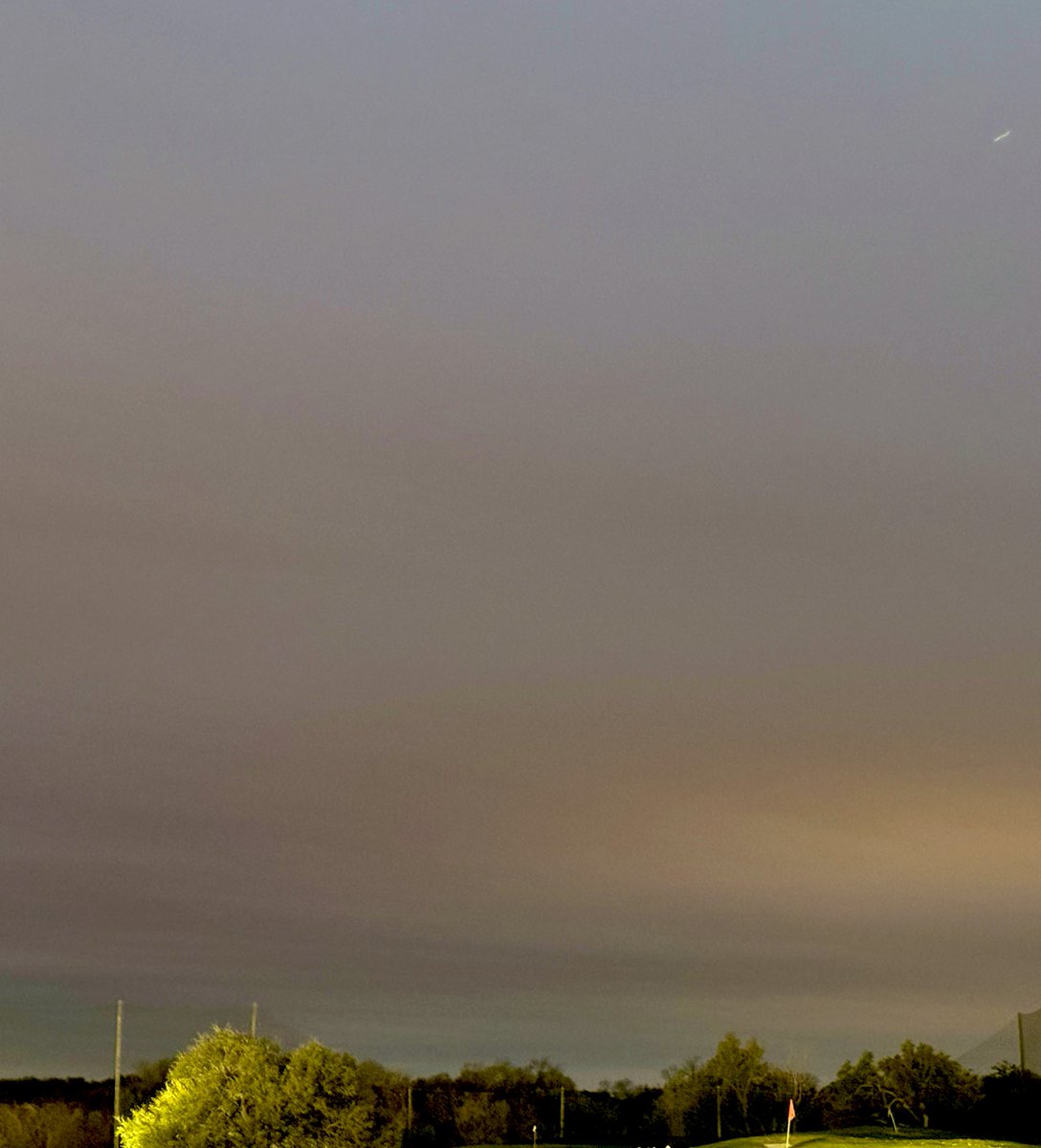 “The sky was all purple, there were people running everywhere… “