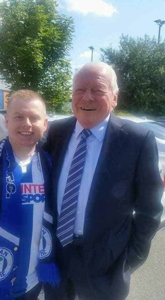 DonnellyWAFC's tweet image. The man who made all of our dreams come true. 💙

Happy Birthday to the legendary Dave Whelan. 🎉 #wafc 

@LaticsOfficial