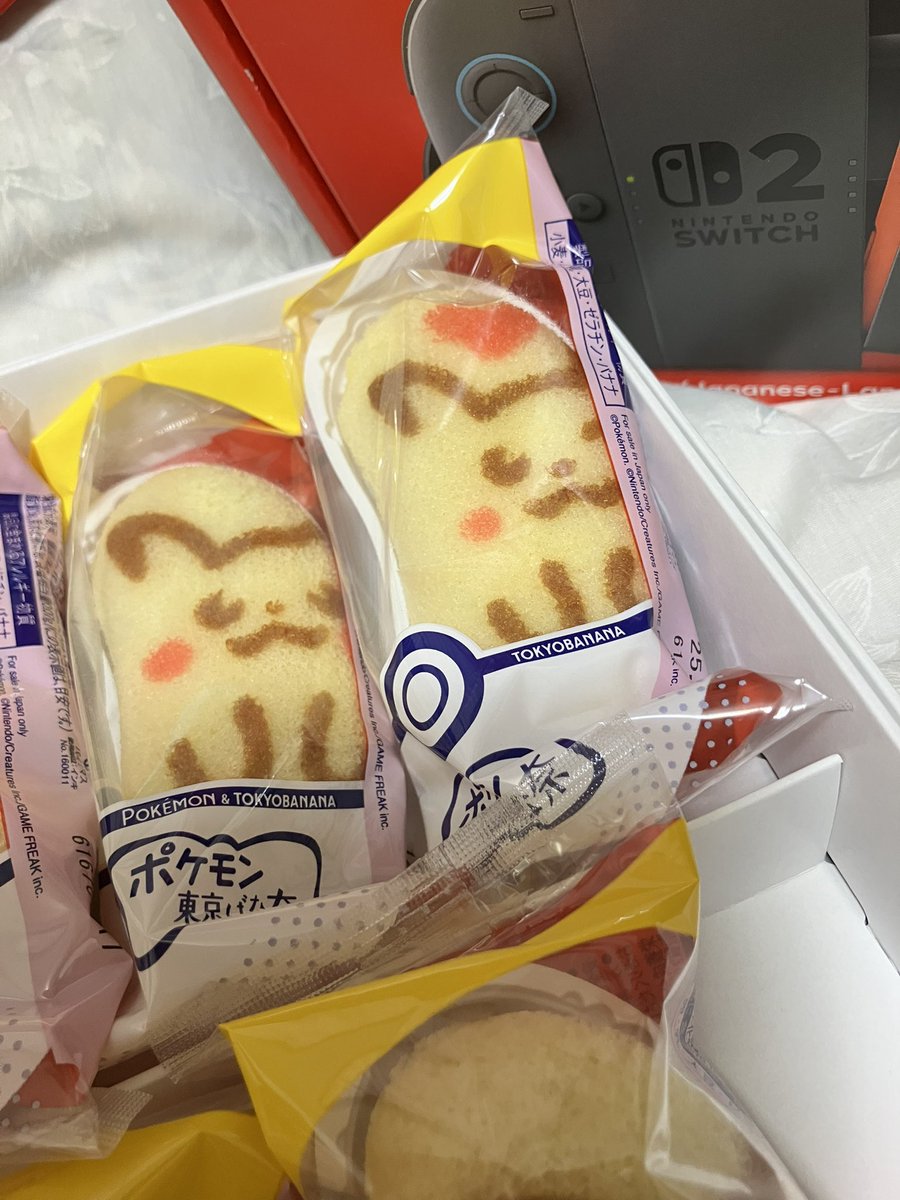 いっぱい買ってきてもらった！保護フィルムを貼りに来てくれるので、それまでには遊ぶソフトを買っておく〜！