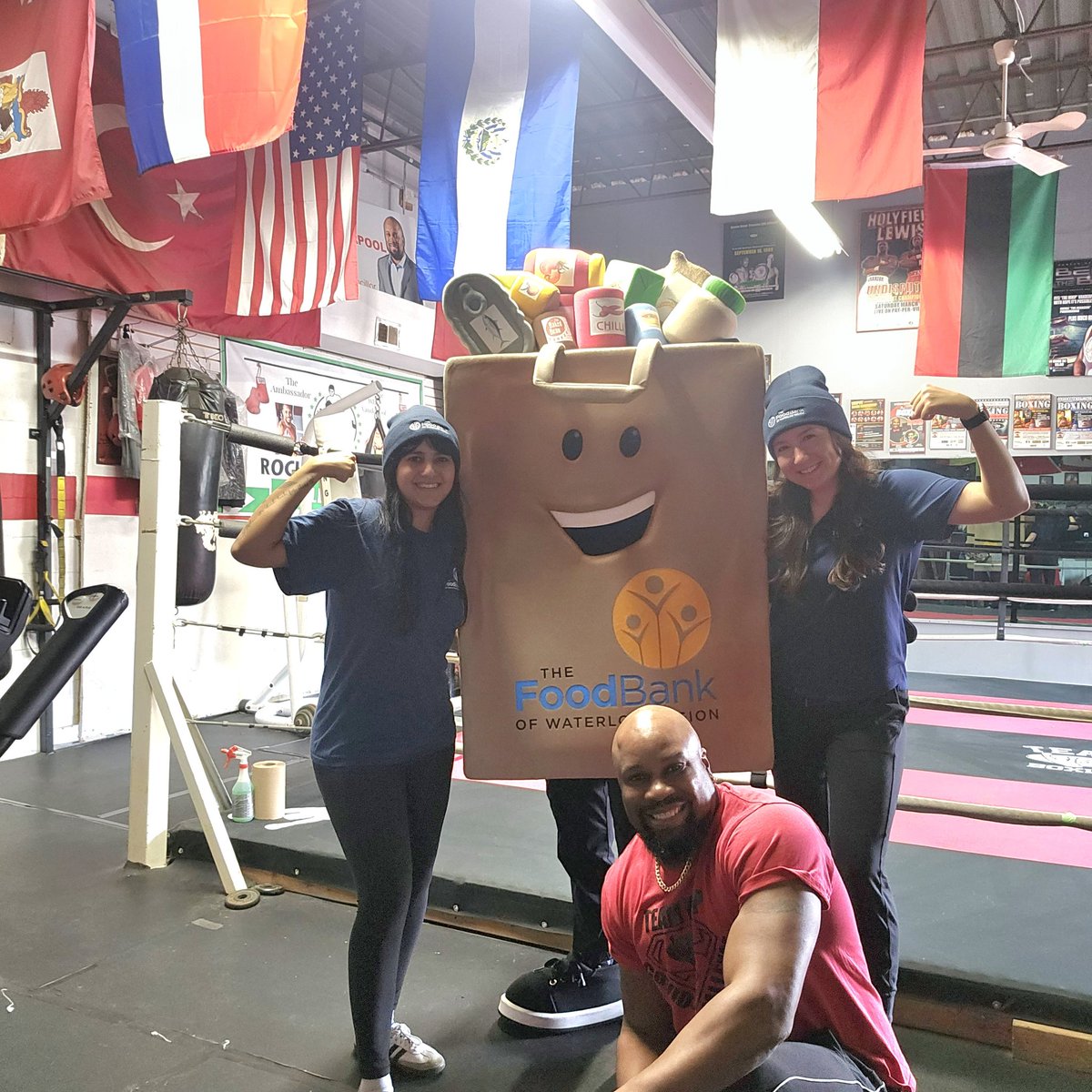 FitzroyTheWhip's tweet image. Had a great time doing some filming with @FoodBankWatReg at The Whip Boxing &amp;amp; Fitness #supportingothers #inspiringhope #boxing