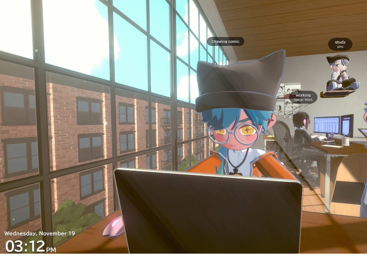 Just me crashing Ver’s study stream teehee 🤭 

#Ververmillion #LiVermillion