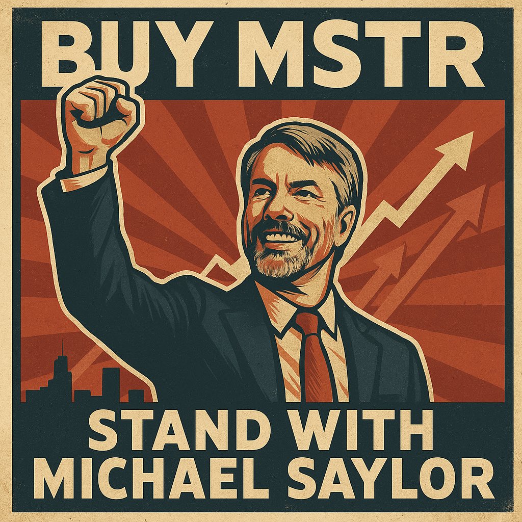 AdamBLiv's tweet image. If you stand with Saylor against the banks, you already know where the bid is: 

$MSTR