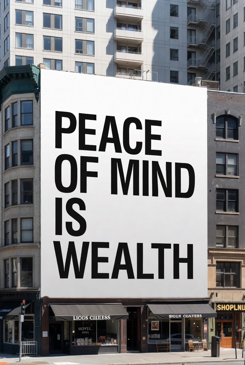 The smartest investment you'll ever make is in your inner calm. 

Because when your mind is stable, every decision in life becomes profitable.