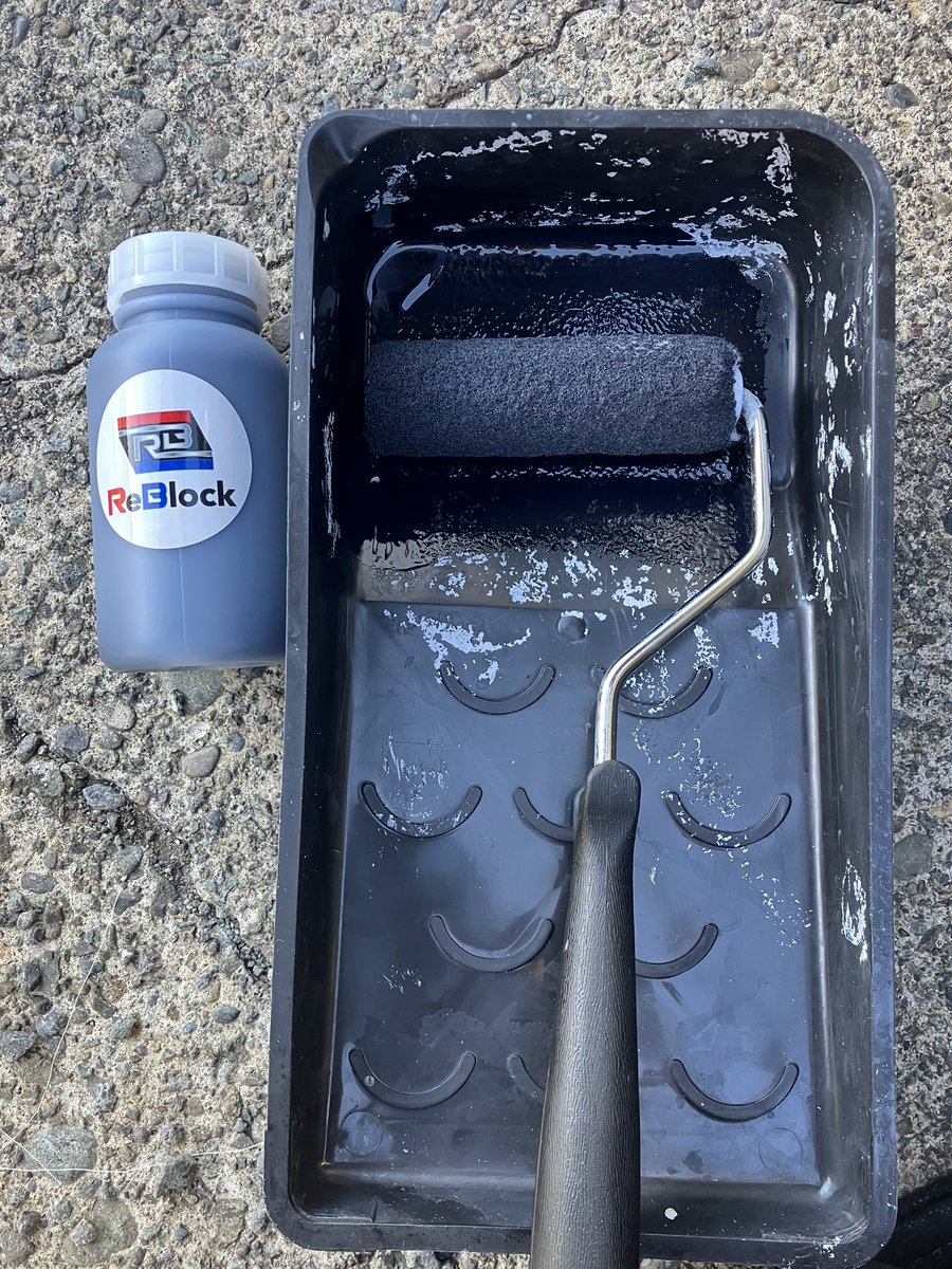 umeponea11r's tweet image. リブロックのＴ液を塗って今回は終了します^ ^
明日から実家に帰るので残りはその後に♪
#ReBlock