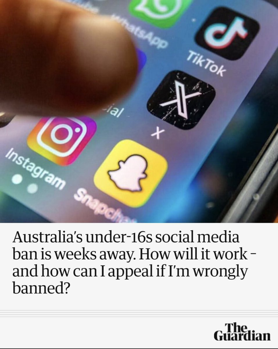 CASKJT's tweet photo. You can almost guarantee this is going to be an absolute mess that results in AI-powered tech accidentally banning people. #auspol #socialmediaban https://t.co/05SIsiZrcn