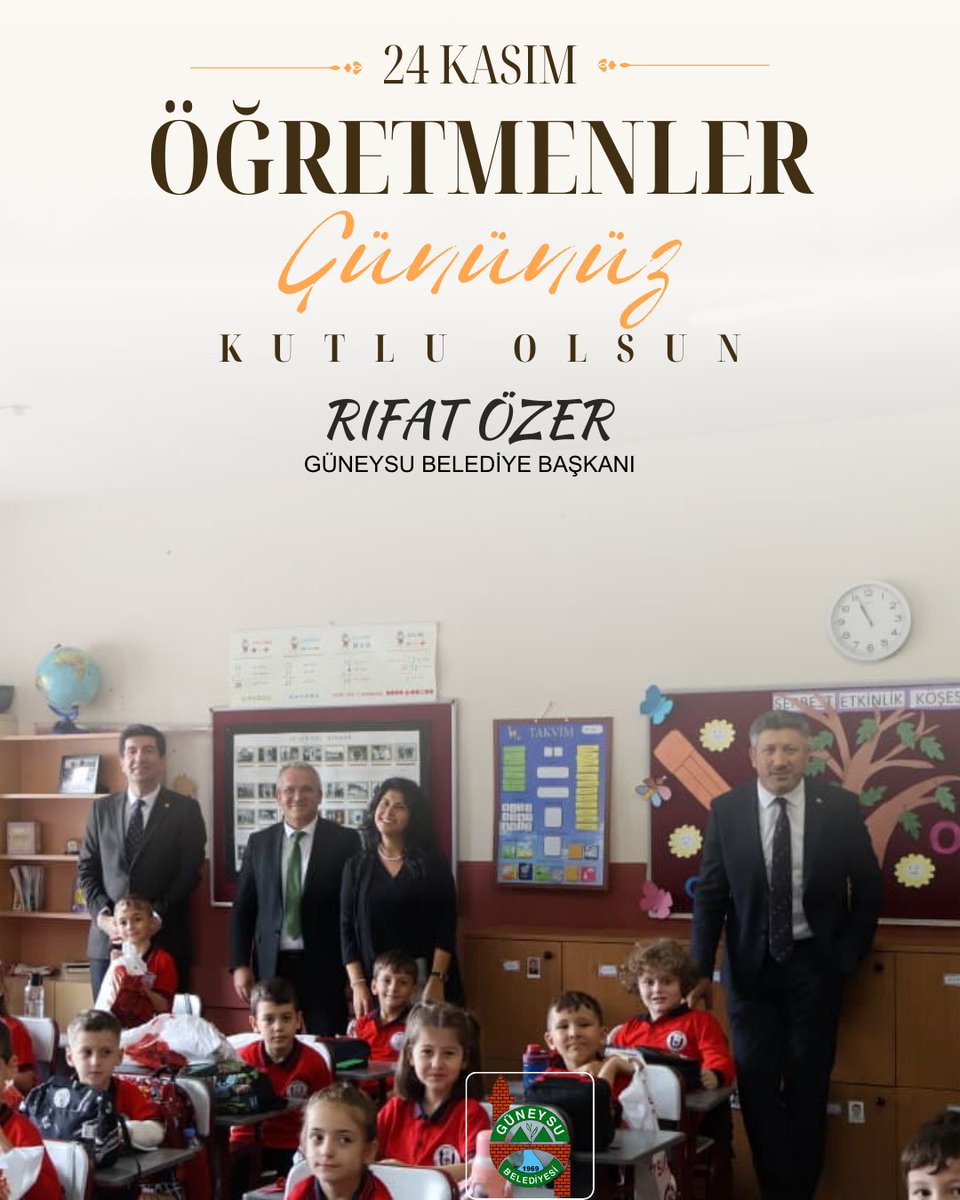 Öğretmenlik; sadece bir meslek değil, bir milletin karakterini yoğuran, istikbalini şekillendiren mukaddes bir vazifedir. Bu bilinci taşıyarak görev yapan tüm öğretmenlerimizin 24 Kasım Öğretmenler Günü’nü en içten dileklerimle kutluyorum.
#24KasımÖğretmenlerGünü