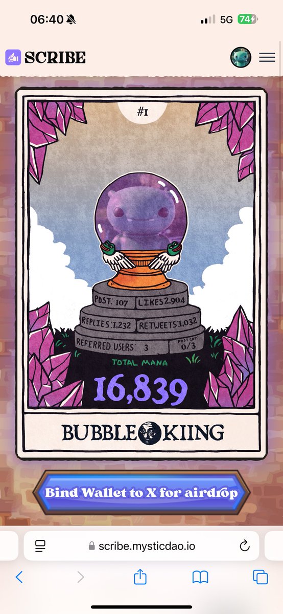 Mystical Bubbleking tweet media