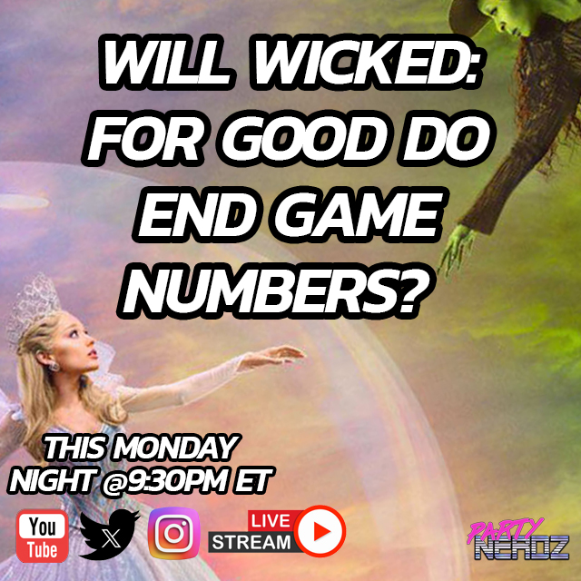 Watch as the panel discuss the recent monstrous projections for Wicked as well as the debut of Stranger Things. Are the Doomsday leaks real or AI and more this week on the channel.