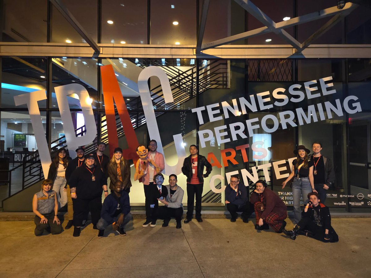 PuppetAnarchy's tweet image. Nashville… you beautiful, chaotic, hot-chicken-slinging maniacs, THANK YOU!
Your hospitality was unreal. Your chicken burned our asses clean off. And your music shook our felt. Music City, you officially survived puppet anarchy (but barely). You interested in round two? ❤️🧵🔥🧨