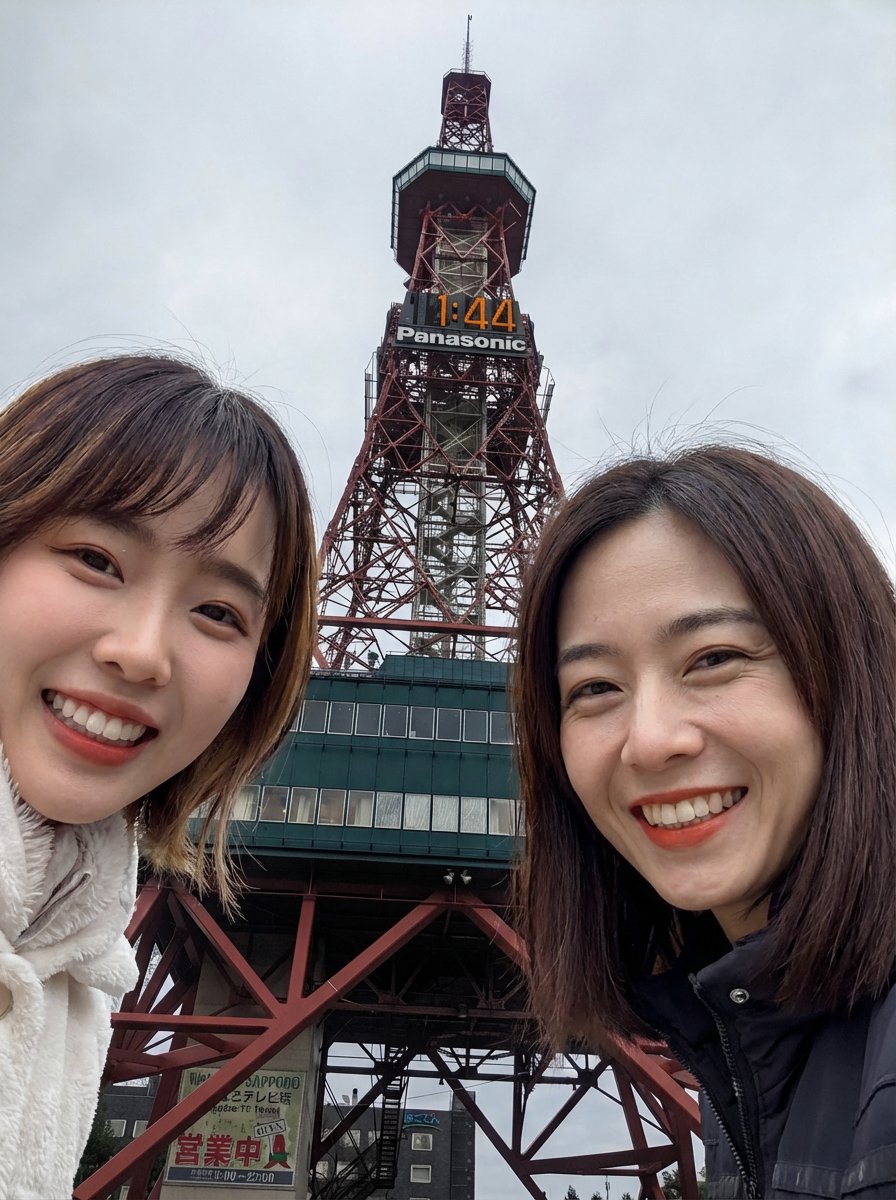 XylitorXe's tweet image. 札幌テレビ塔から見える大通公園🎵
ホワイトイルミネーションを見た場所です✨
ハンバーガーボーイズってはじめて知った
#さっぽろテレビ塔のうた