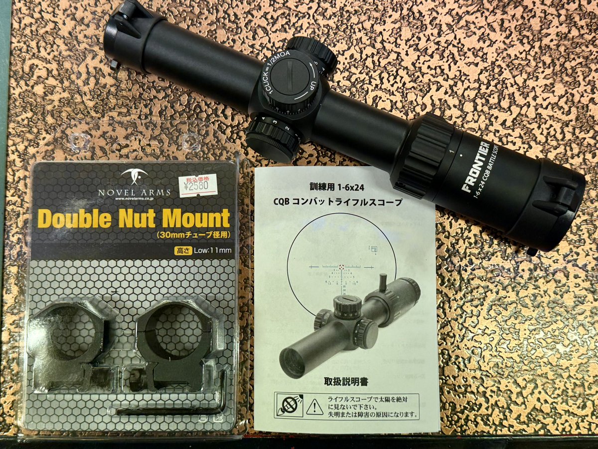 高性能 フロンティアオリジナル CQB 1-6x24 ライフルスコープ