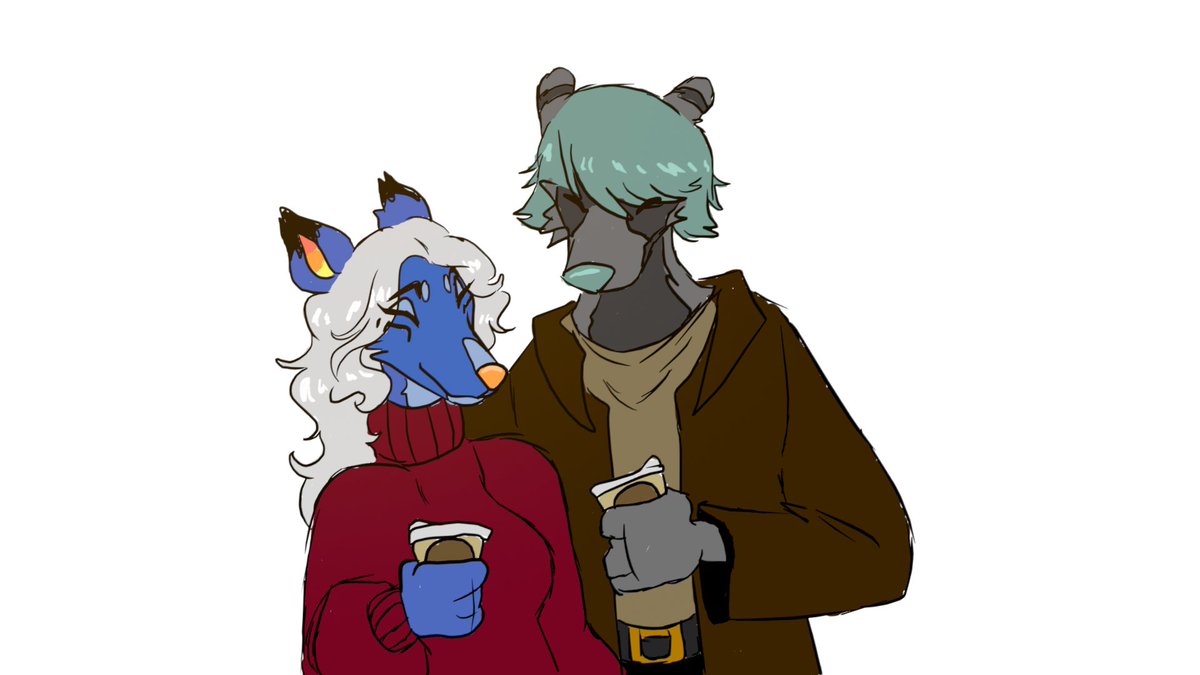 Drew this in blender!