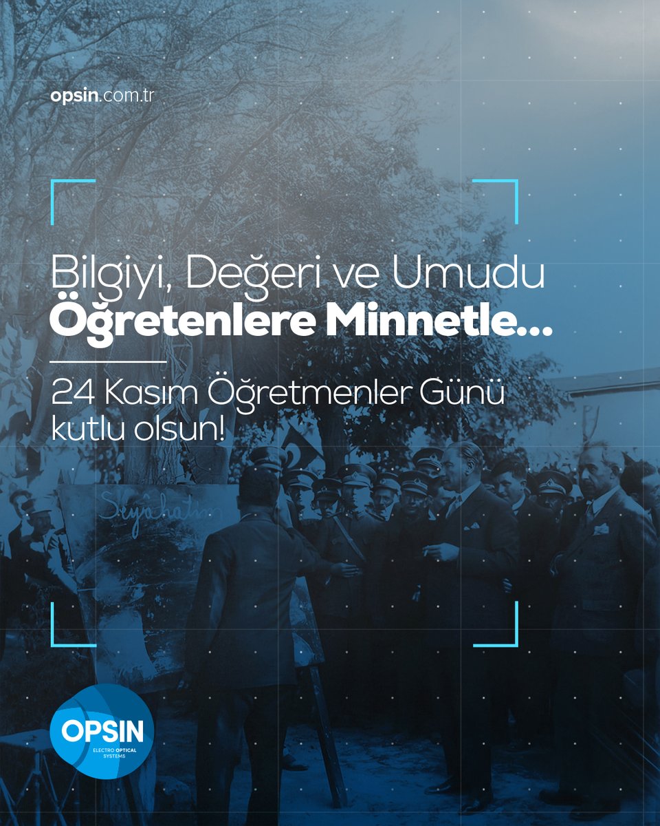 Bilgiyi öğreten, merakı besleyen, geleceği inşa eden tüm öğretmenlerimizin 24 Kasım’ı kutlu olsun.