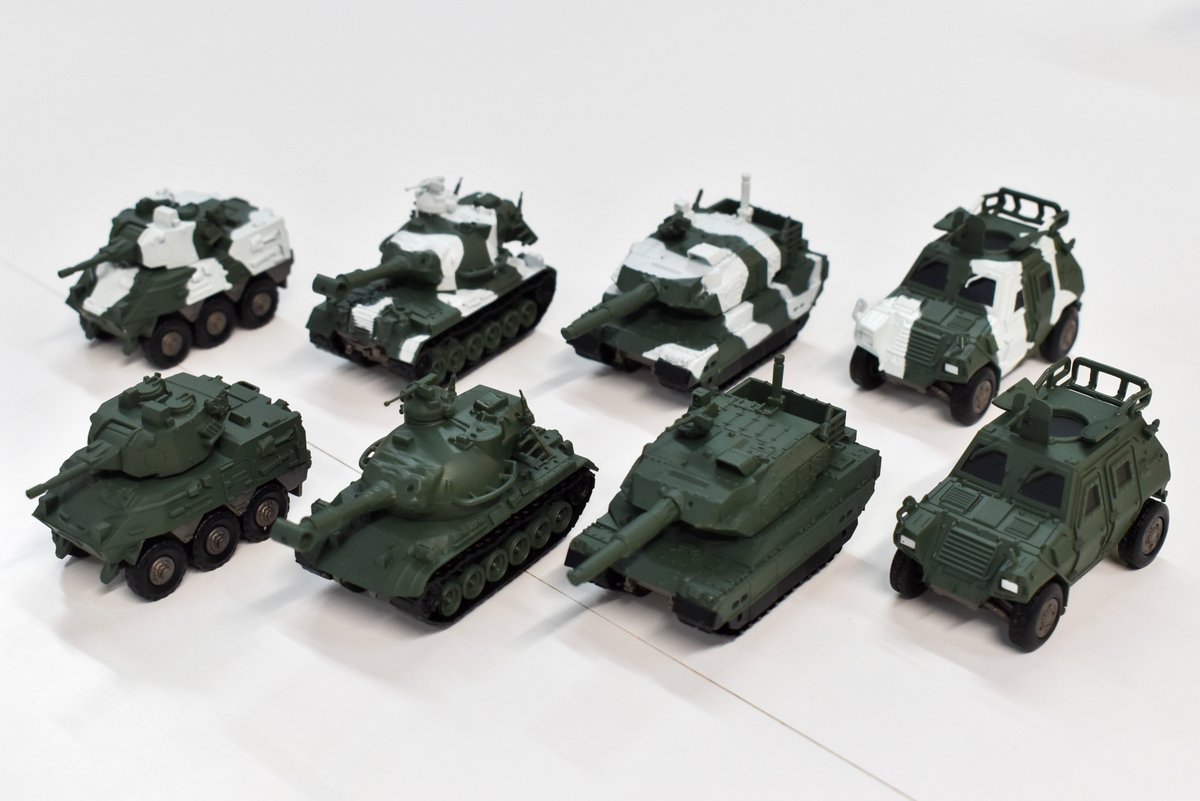 好評稼働中‼️】 #カプセルQミュージアム 『ワールドタンクデフォルメ