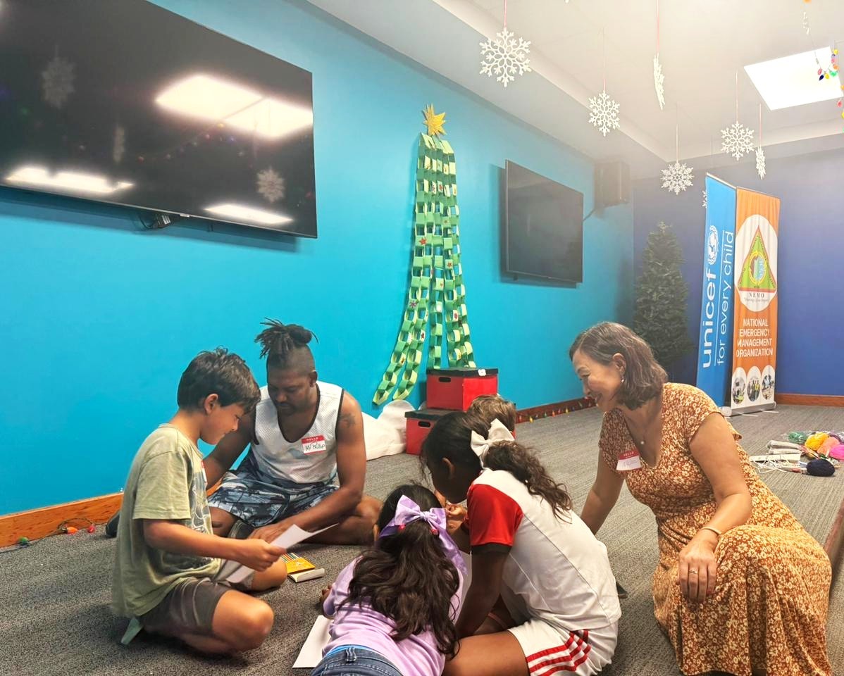 We’ve wrapped up the 2nd cohort with NEMO, equipping disaster responders to protect children and support their emotional well-being during crises through Return to Happiness.

Building a safer, more caring Belize for every child!
 Learn more: 👇unicef.org/belize/stories…