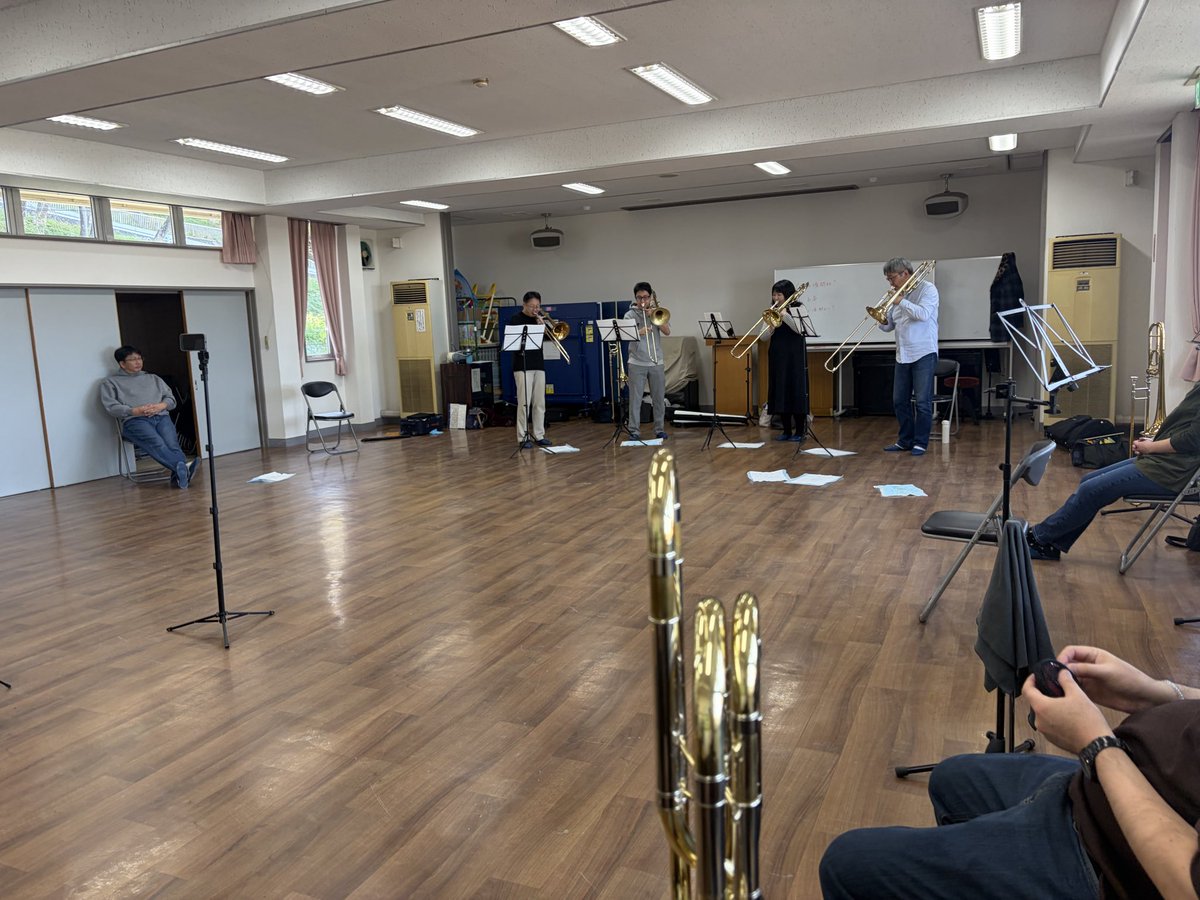 iida_noriyansky's tweet image. 居残りおかわりアンサンブルがまだまだ続くアルメニアンダンスとか祝典序曲とか。。
#TEF茨城