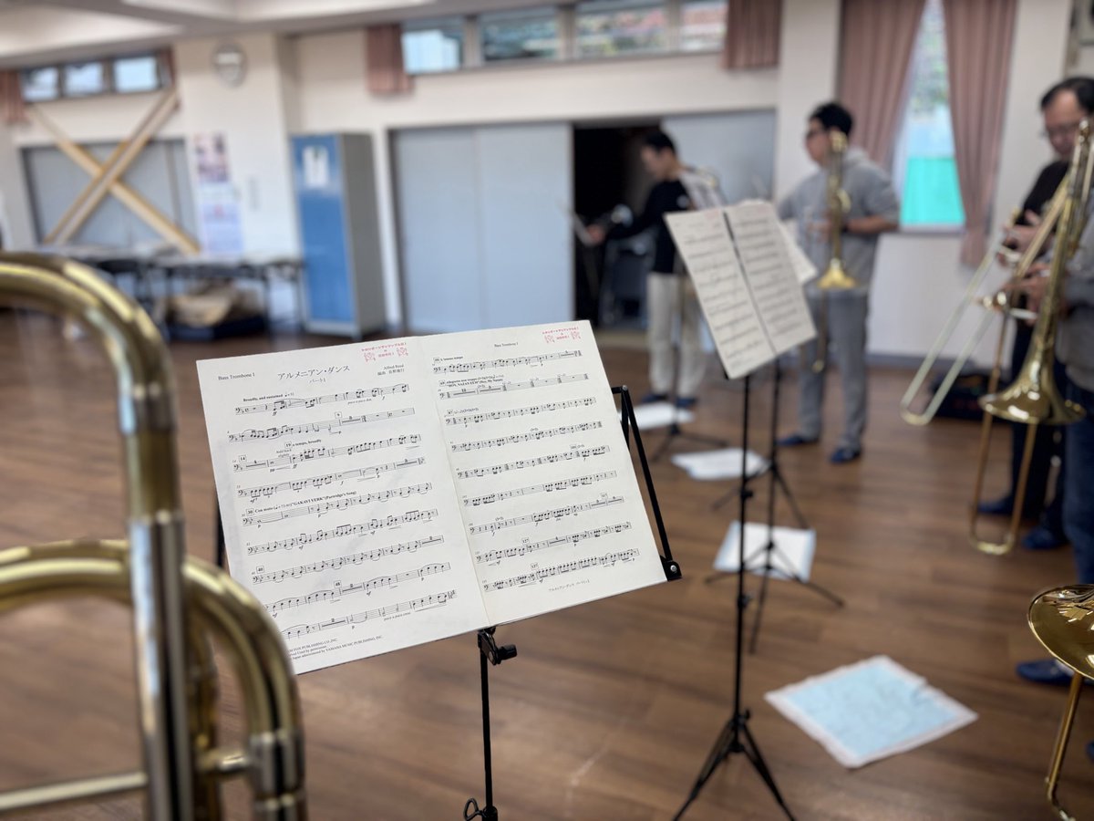 iida_noriyansky's tweet image. 居残りおかわりアンサンブルがまだまだ続くアルメニアンダンスとか祝典序曲とか。。
#TEF茨城