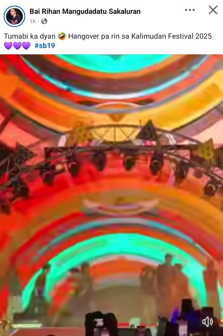Mayor Bai Rihan natagpuang may hangover sa SB19 performance sa Kalimudan Festival 🤣🥹

Baka naman makabalik sila soon! ,🙏🏼

🔗facebook.com/share/v/1C3cWc…

#SB19 <a href="/SB19Official/">SB19 Official</a>