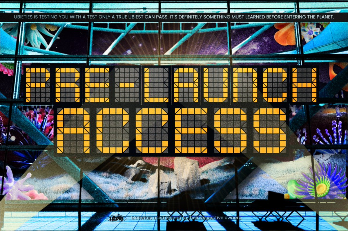 ubieties's tweet image. Pre-launch access secured: Mission crews of 𝗨𝗕𝗧, please proceed to boarding. ⓘ The room settles into a hush as the clock hits departure time. Then, with a rising surge of energy, this rocket climbs skyward carrying the dreams of millions past the bounds of atmosphere.