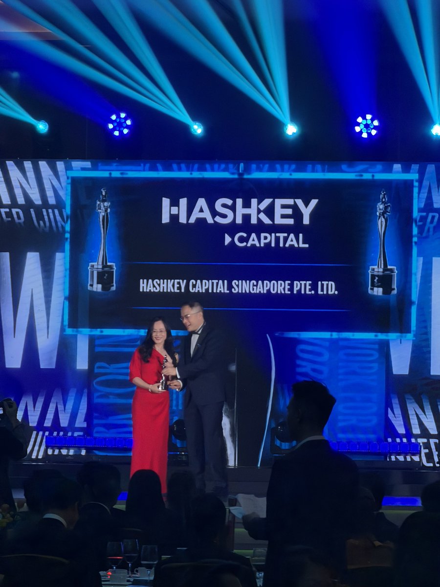 HashKey_Capital's tweet image. 🚀 HUGE honour for Team HashKey! 🚀

We are thrilled to be recognised as one of HR Asia&apos;s &quot;Best Companies To Work For 2025&quot;!

This award is a tribute to our incredible team &amp;amp; our shared mission to lead the future of digital asset investing. 🏆

A massive THANK YOU to every member…