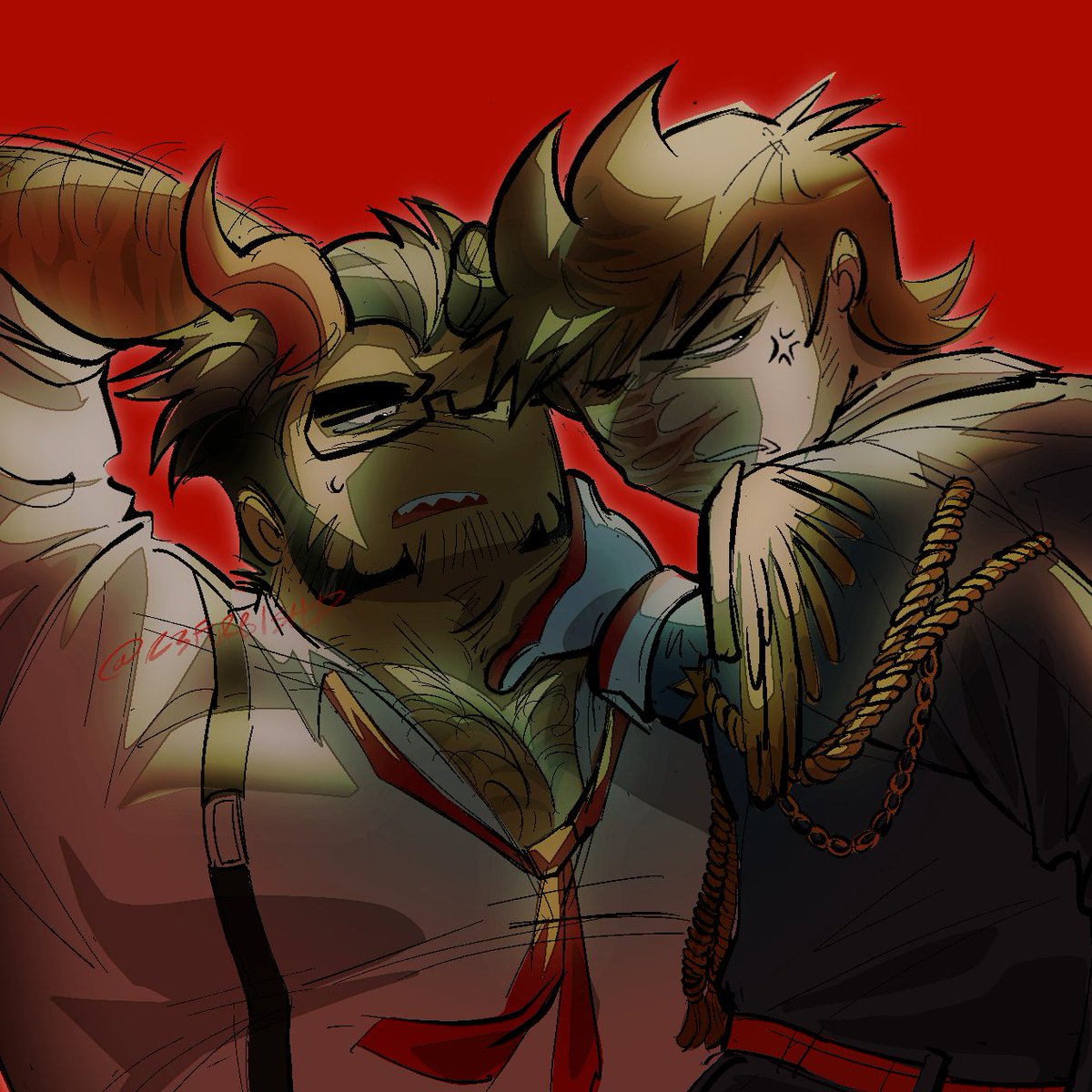 R3FURB1SHD's tweet image. i just drew some BSSS!!! #eddsworld #ocxcanon #gunsnroses