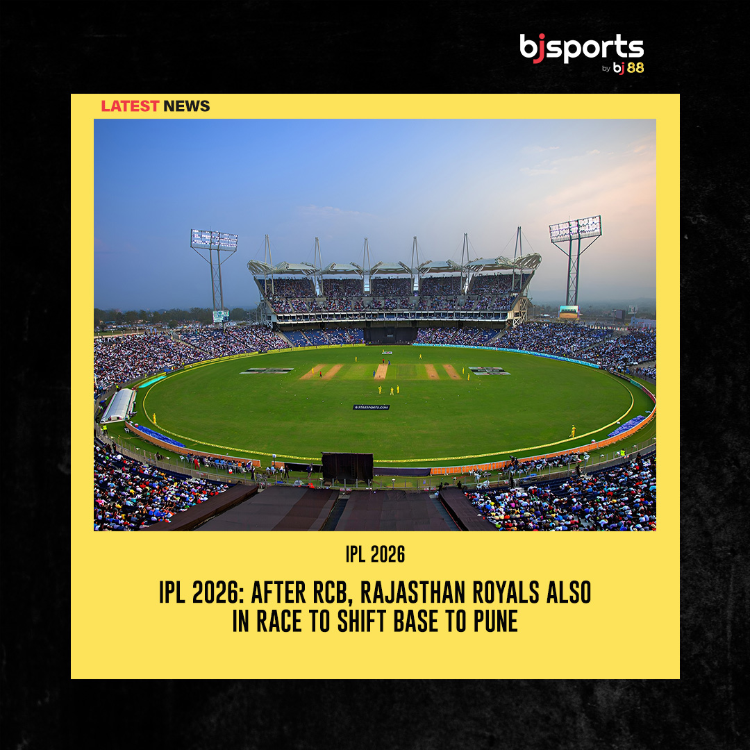 Bjsports_OFC's tweet photo. IPL 2026: After RCB, Rajasthan Royals also in race to shift base to Pune

https://t.co/yaGUX7dcEU

#Bj88 #Baji #BjSports #Sports #Cricket #IPL2026 #RajasthanRoyals #TeamRelocation #CricketNews https://t.co/X1jxrZXedQ