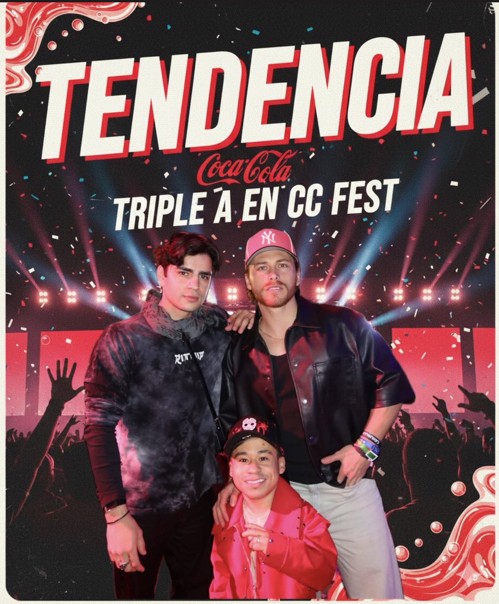 NicoleriaxMaRey's tweet image. Tendencia para la familia tradicional 

TRIPLE A EN CC FEST 

#LaCasaDeAaron #AldoViral #AaronMercury