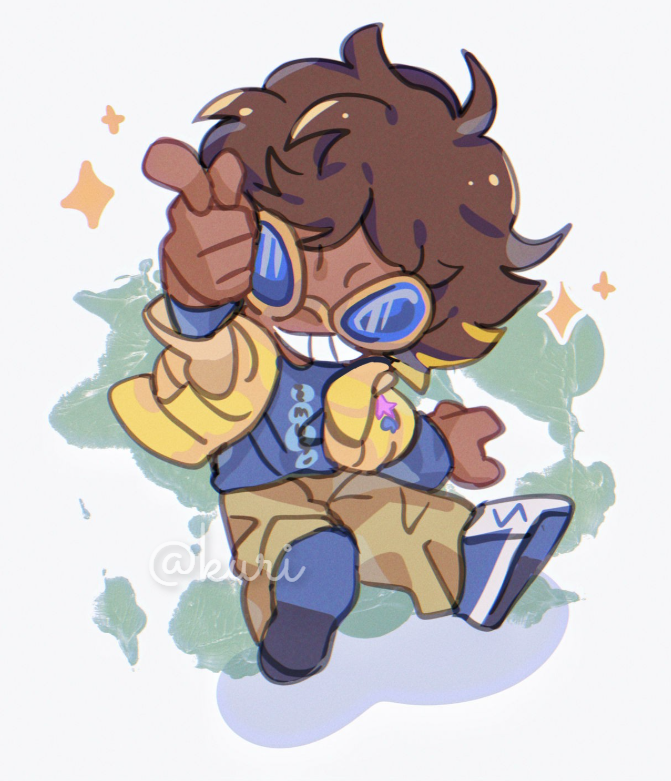 kuri_pples's tweet image. Another chibi art trade!

#arttrade #artmoots #chibiart