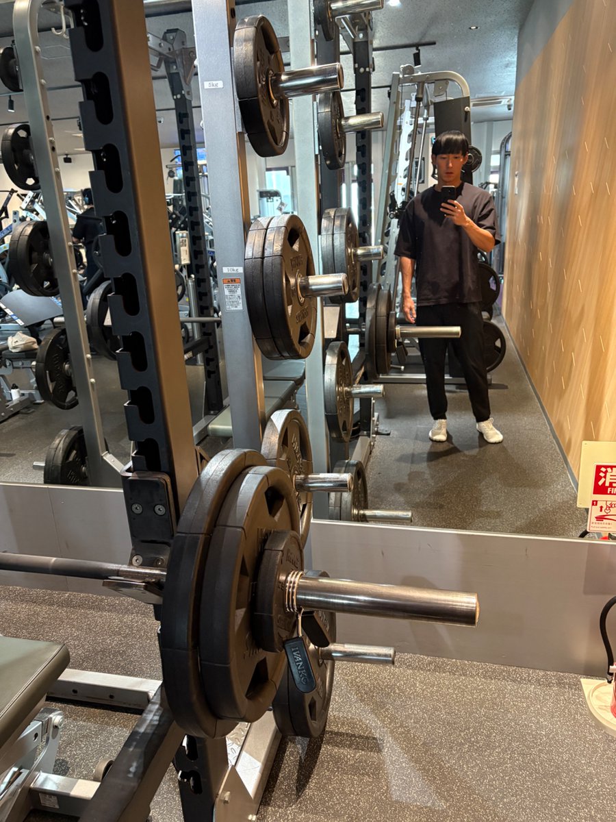 ベンチプレス 95kg 5回7セット 完遂