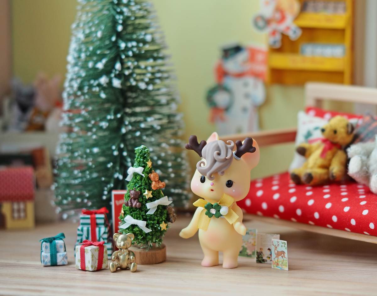 chip_tea's tweet image. トナカイ角　ブラウンS
ピポちゃんにつけてみた💕ちっちゃくてきゃわいい
＃PIPOSDOLL