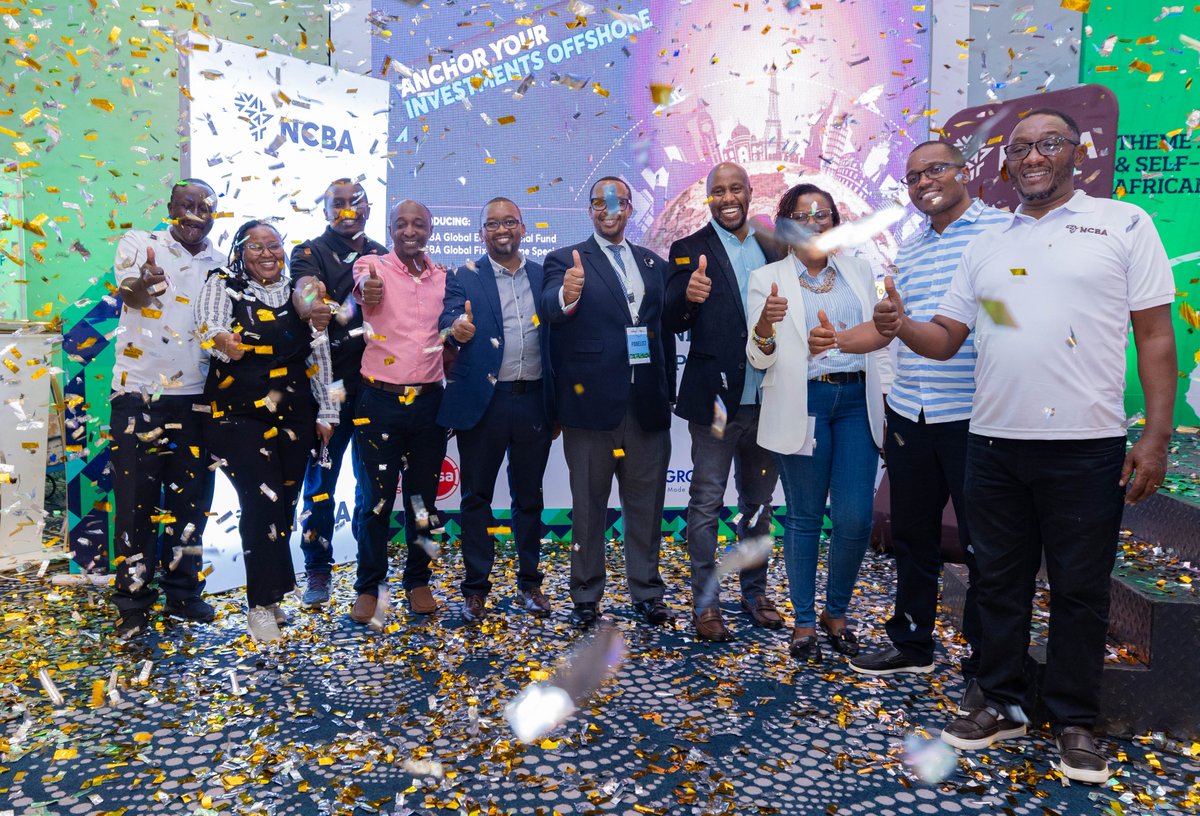 TheAbojani's tweet image. Asante sana NCBA team for launching a NEW OFFSHORE PRODUCT!!!

This allows clients to invest professionally and conveniently, with exposure to international markets and multiple currencies. #NCBATwendeMbele #EconomicEmpowermentKE #OwnershipEconomyKE