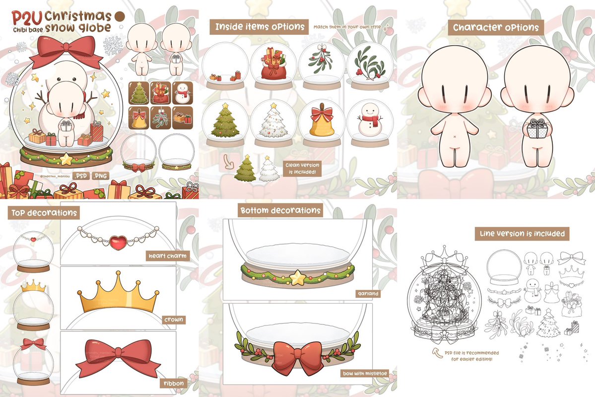 ✨🎄CHRISTMAS GIVEAWAY🎄✨

Enter for a free YCH of your OC/VTuber (˶˃ ᵕ ˂˶)

✧ Ends on: 6th December

REQUIREMENTS:
☆ follow
☆ like &amp; RT (no QRTs)
☆ comment your reference!

Optional: tag a friend who you’d love to match with 💕

(using the base by <a href="/Zhenzhu_mantao/">Zhenzhu 🍥</a>)