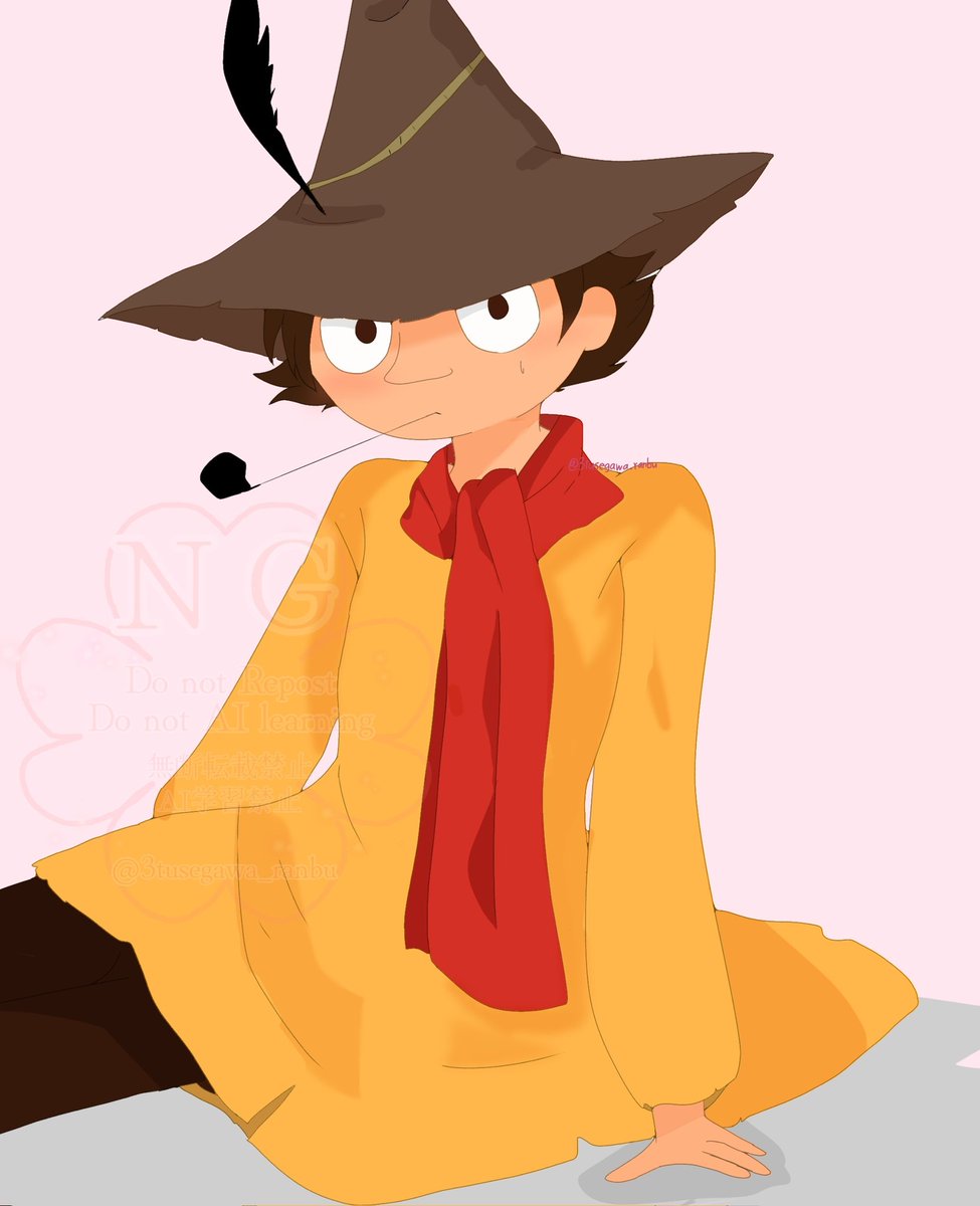 嬉しいことにイラストバトン頂いたべ💕💕 ムミの絵で失礼します🙇‍♂️