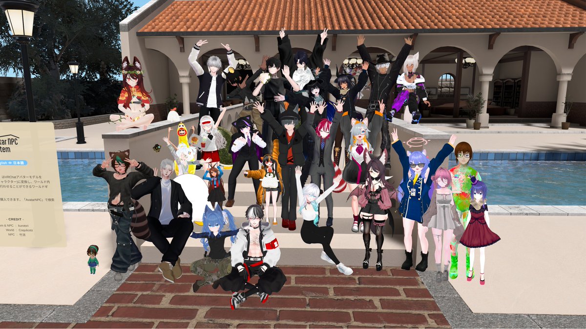 I had fun visiting metaverse creators event today, it was so nice to see everyone's outfits and how they styled it for the first time, hoping to go for more in the future!
#MetaverseCreators_Fashion #VRCメンズ服 #VRCMenswear #GIRIPEN