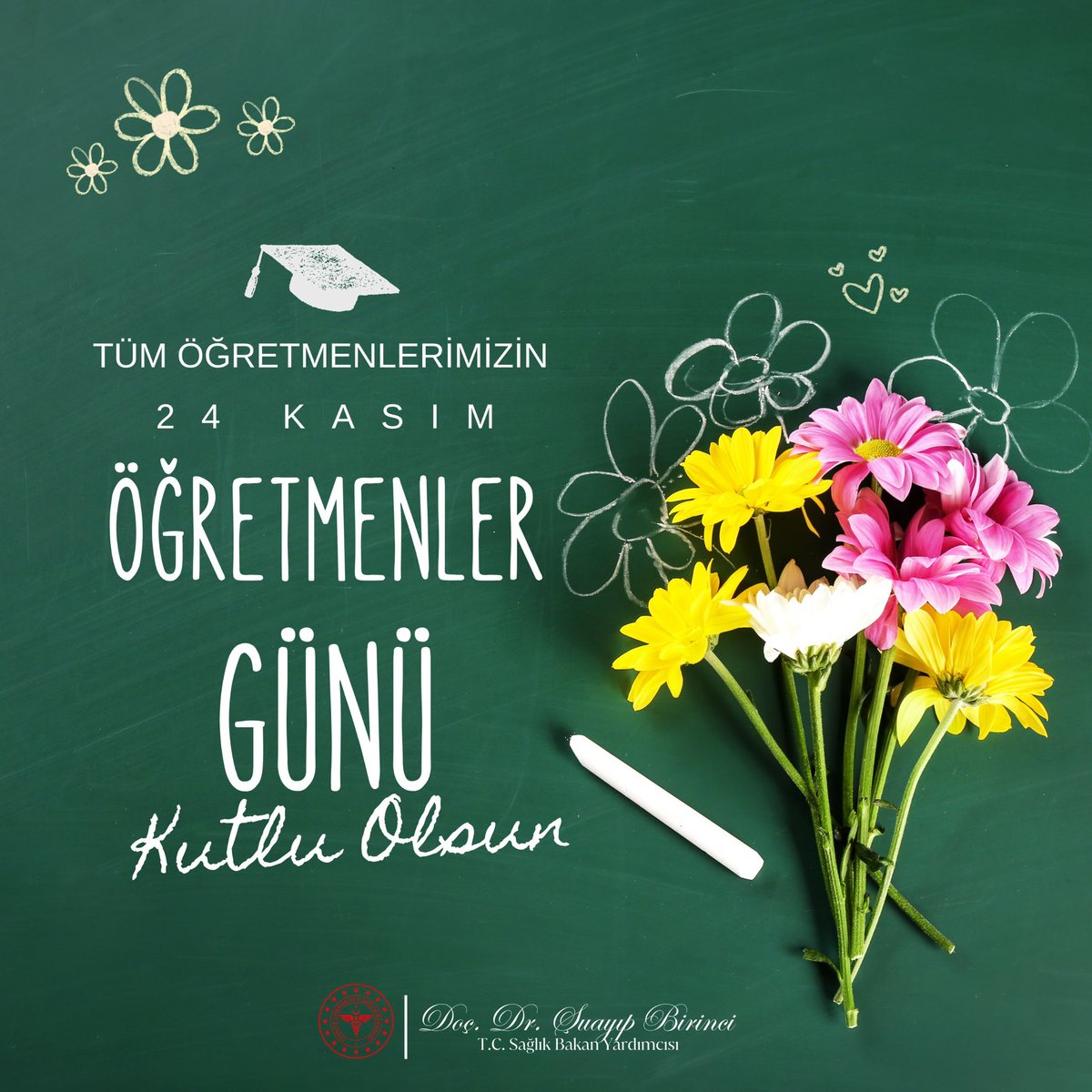 Bir çocuğun yüreğine dokunan her öğretmen, aslında bir milletin yarınlarına yön veren gizli bir kahramandır.

Bilgiyi sevgiyle harmanlayıp, ülkemizin en uzak köşelerinde bile umudu ve geleceği sabırla büyüten tüm öğretmenlerimizin #ÖğretmenlerGünü’nü gönülden kutluyorum.