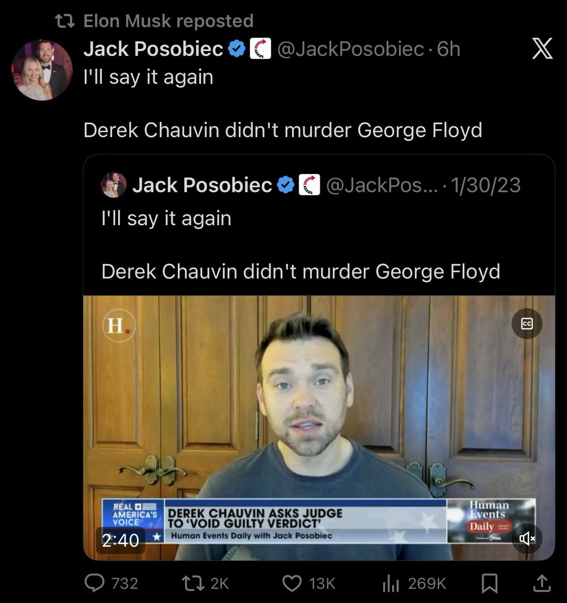 esjesjesj's tweet image. The idea that George Floyd just happened to die of other causes while a cop was choking him to death is both the stupidest and most racist thing I’ve ever heard
