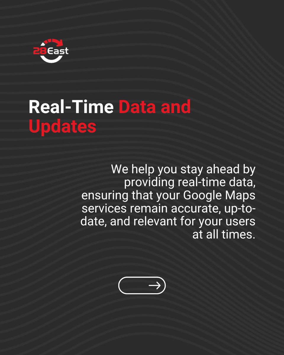 28East's tweet image. Struggling to optimise your Google Maps services?

👉 Swipe through to see how we can help!

#GoogleMaps #APIIntegration #BusinessGrowth #28East #TechForBusiness #LocationServices