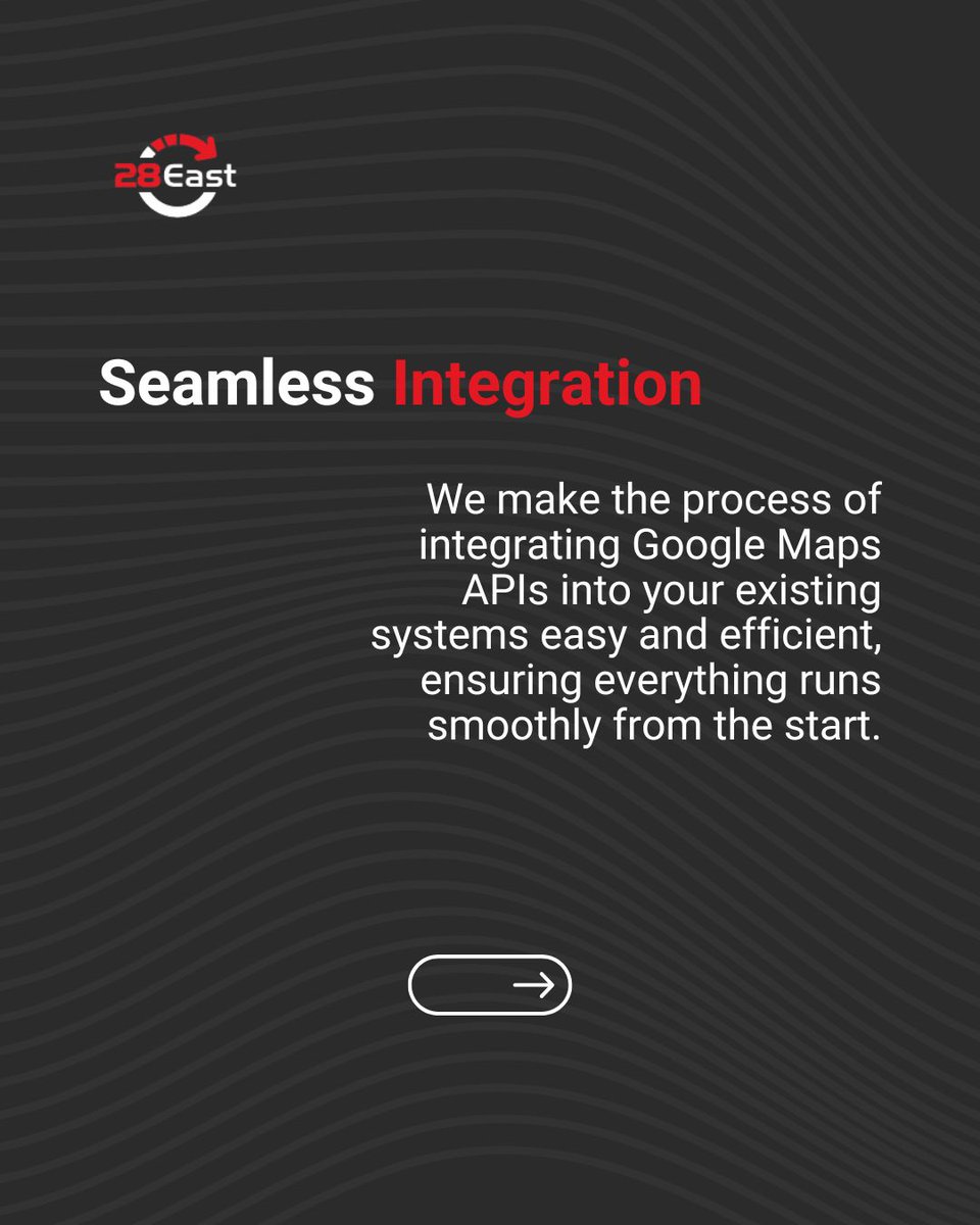 28East's tweet image. Struggling to optimise your Google Maps services?

👉 Swipe through to see how we can help!

#GoogleMaps #APIIntegration #BusinessGrowth #28East #TechForBusiness #LocationServices