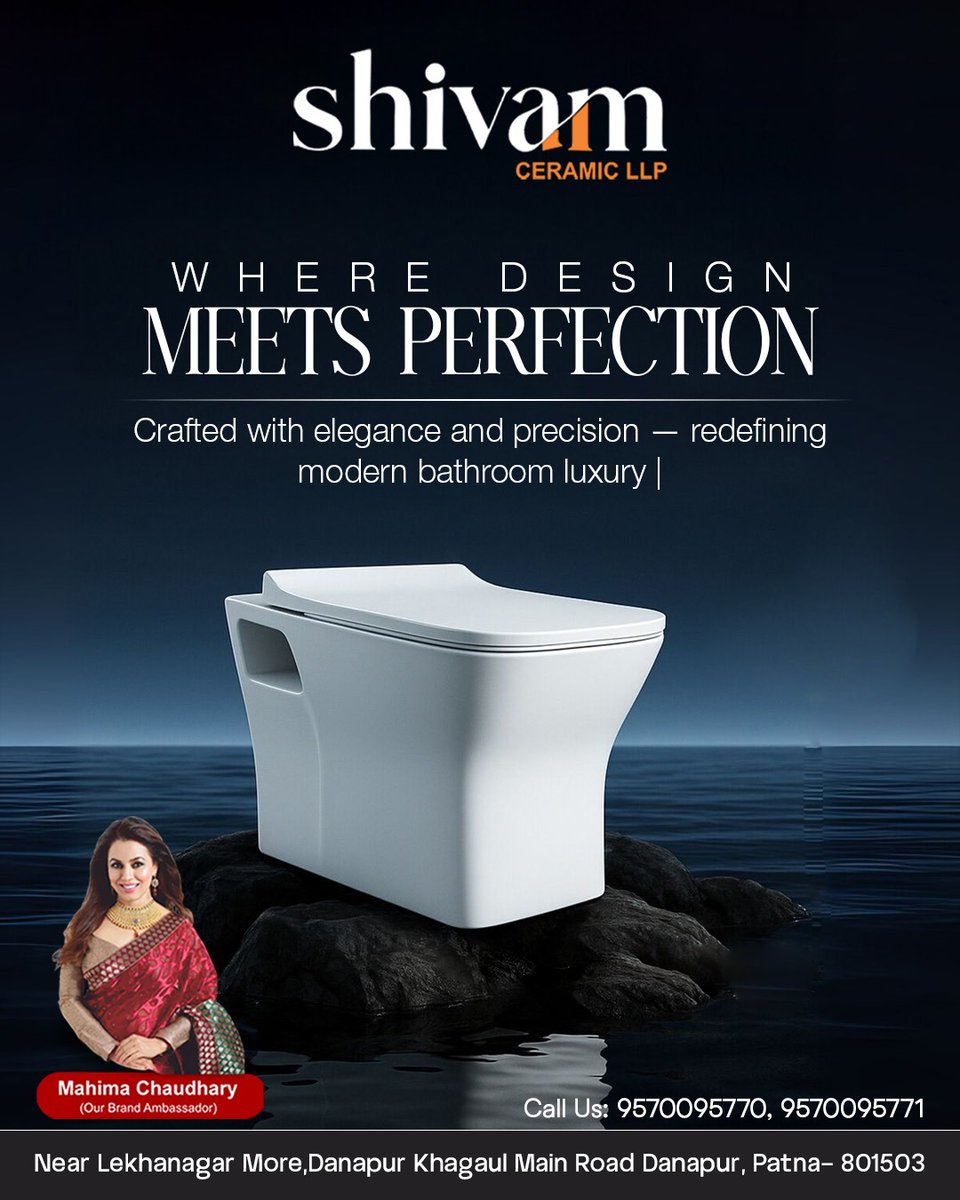 Shivamceramicp3's tweet image. Upgrade your space with sophistication that speaks for itself.
Experience the art of modern bathroom luxury.

#BathroomLuxury #ModernInteriors #CeramicDesign #HomeElegance #PremiumBathrooms