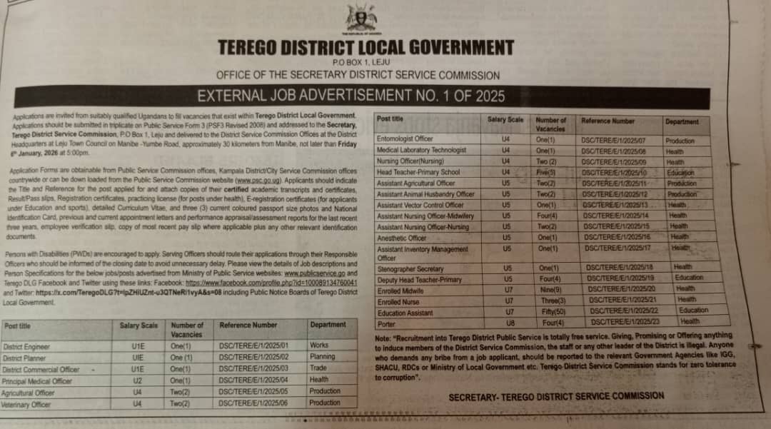 Terego District Local Government tweet media
