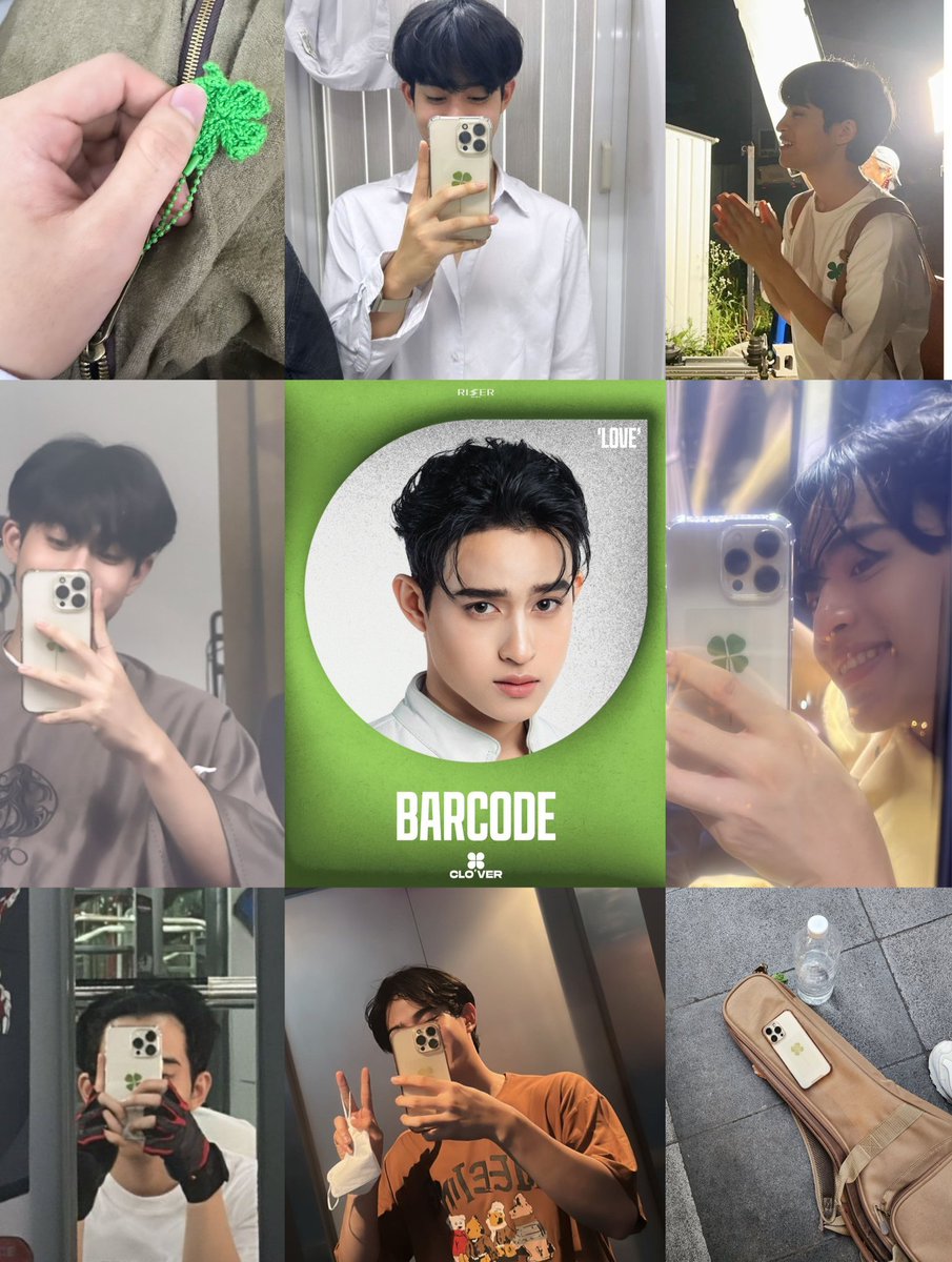 ladyheronstairs's tweet image. i still remember his clover journey — how he carried love, luck, hope, and faith with him even while he was still finding his way. he grew, he shined, and he never let go of what clover stood for. 🍀

forever and always our clover boy 🥺🍀

#CLO_VER 
#RISERMUSIC
#barcodetin