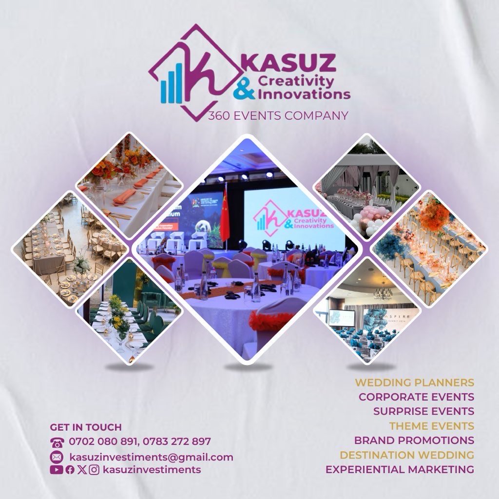 Let’s make your event or occasion memorable, we carry your stress.